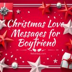 Christmas Love Messages for Boyfriend Image