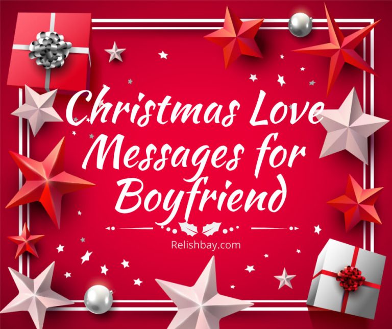 Christmas Love Messages for Boyfriend Image