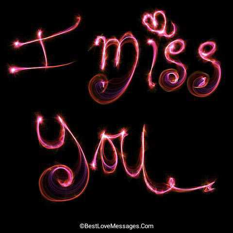 I Miss You Text Messages for Him