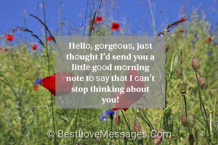 Perfect Good Morning Love Messages for Boyfriend