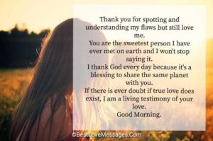 Sweet Good Morning Texts for Her Image