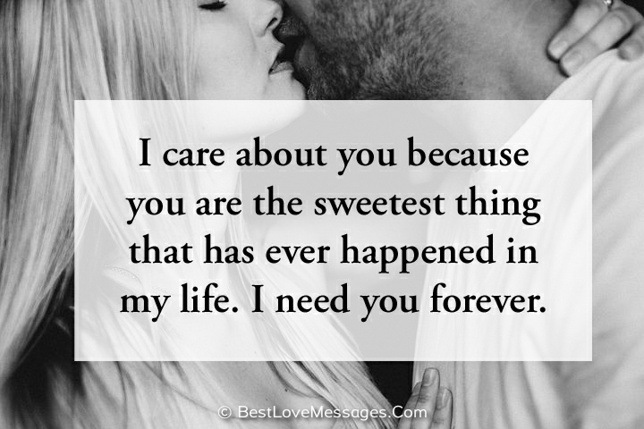 Perfect I Need You Message for Him or Her