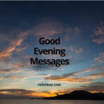 good evening messages for him image