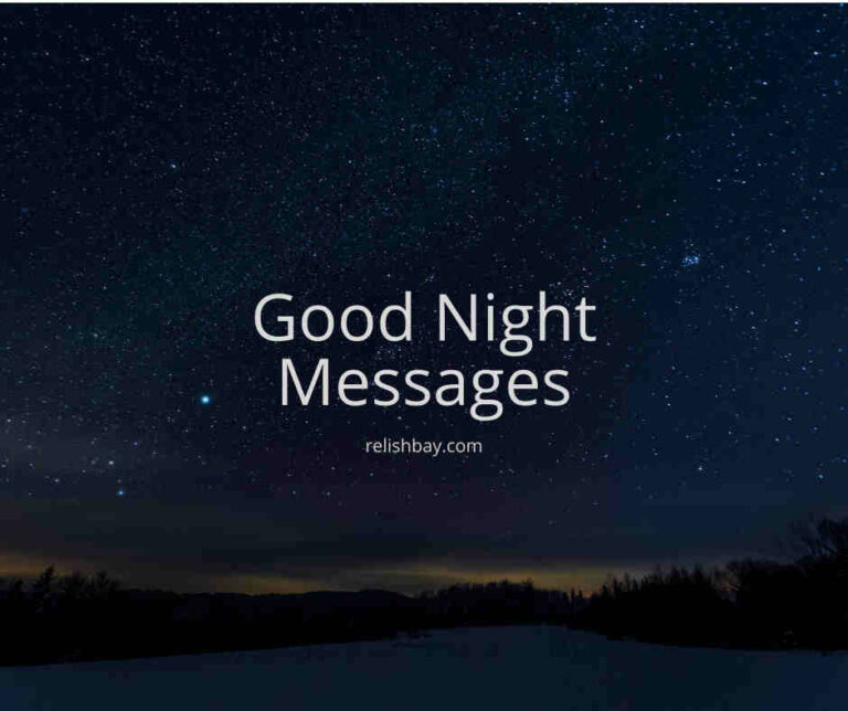 good night messages for my love Image