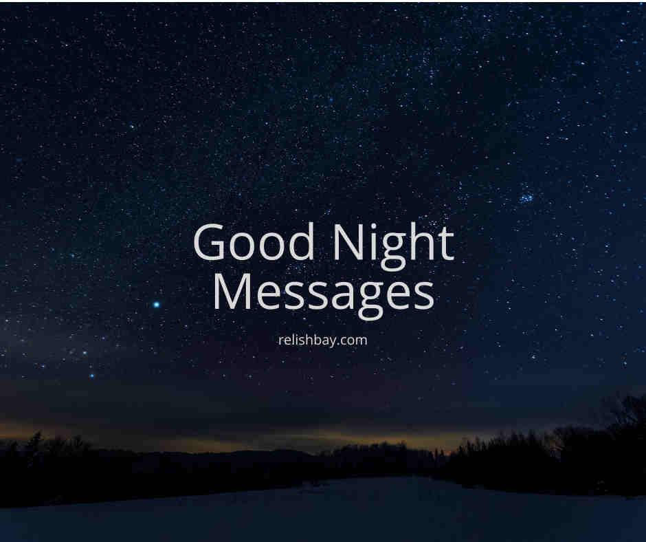 good night messages for my love Image