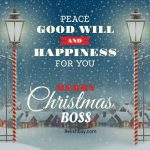 Christmas Wishes for Boss Image