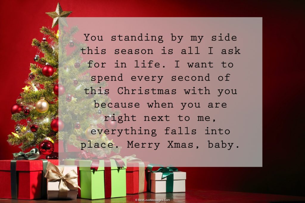 Romantic Christmas Messages for Loved Ones