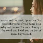 Friday Blessings Quotes Image