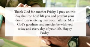 Friday Blessings Quotes and Prayers