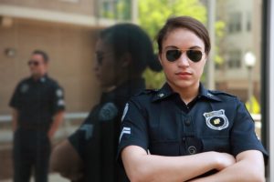 Female cop