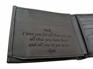 Personalized Men's Wallet