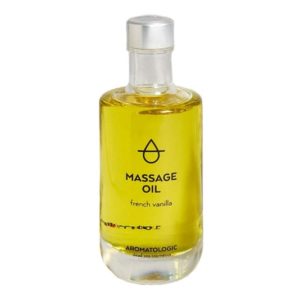 Massage oil with vanilla