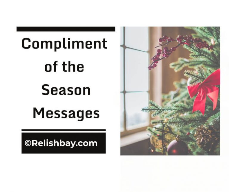 Compliment of the season messages