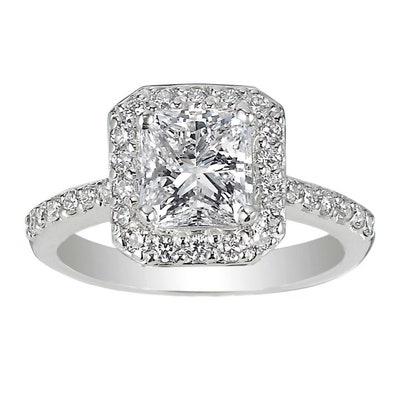 Double Diamond style ring