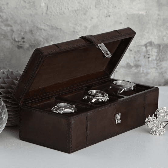 Leather Watch Box