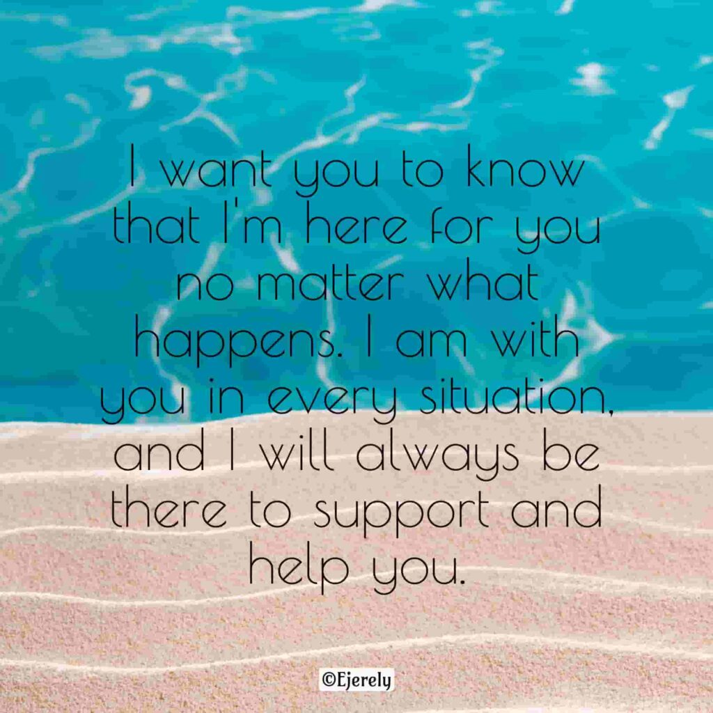 In Every Situation I Am With You Quotes