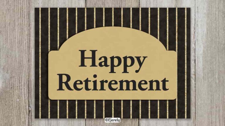 Happy Retirement Wishes for Boss and Coworkers